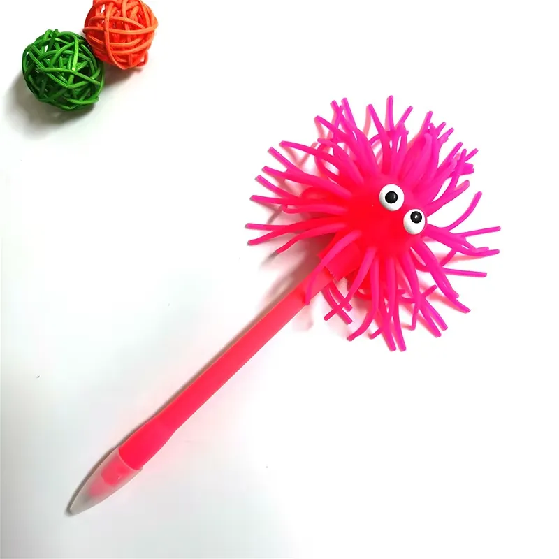Cute Stress Relief Sea Urchin Shape Ballpoint Pens 11
