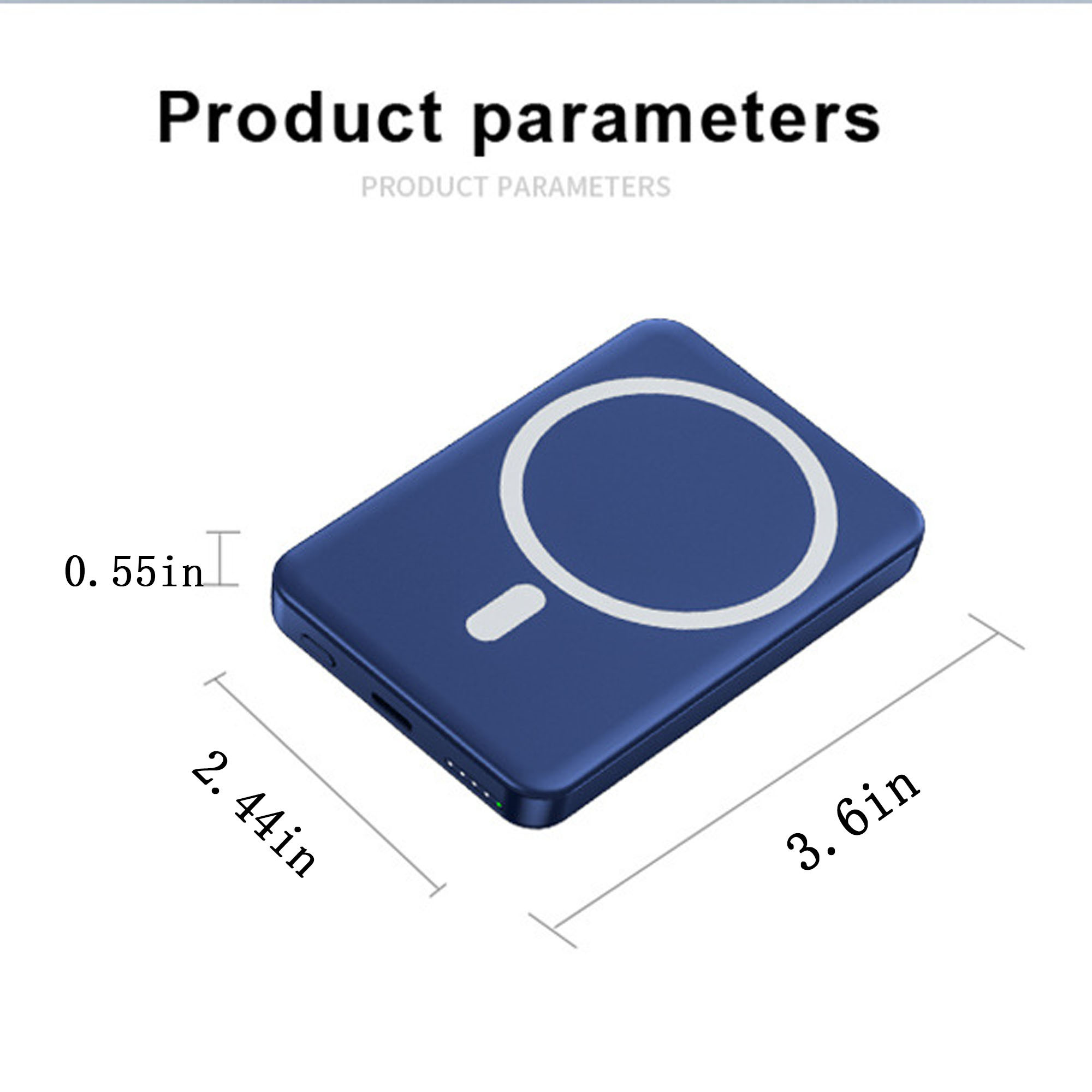 High-Quality MagSafe Portable Charger with Stand & Quick Charging 2