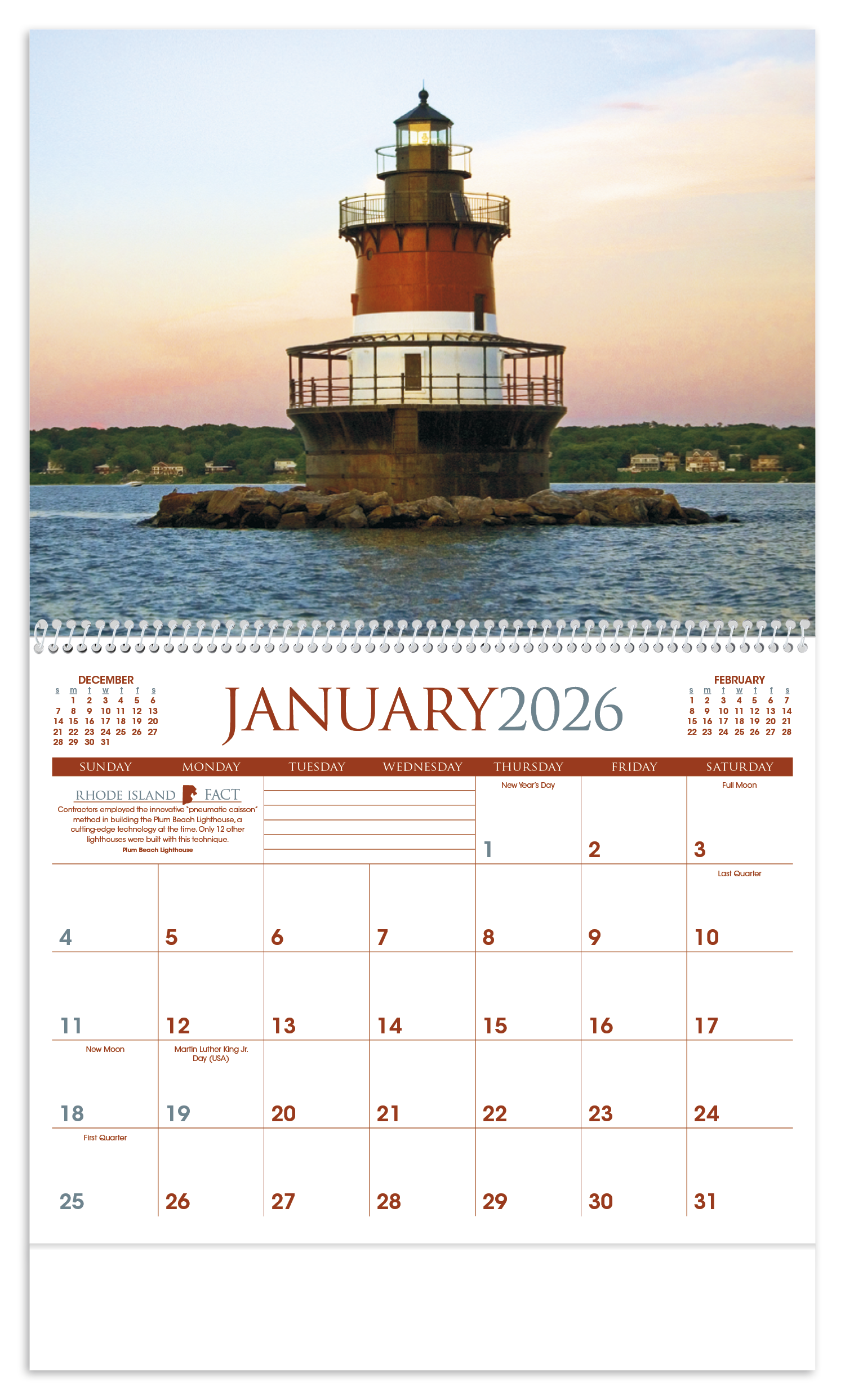Triumph® Calendars New England Calendar 14