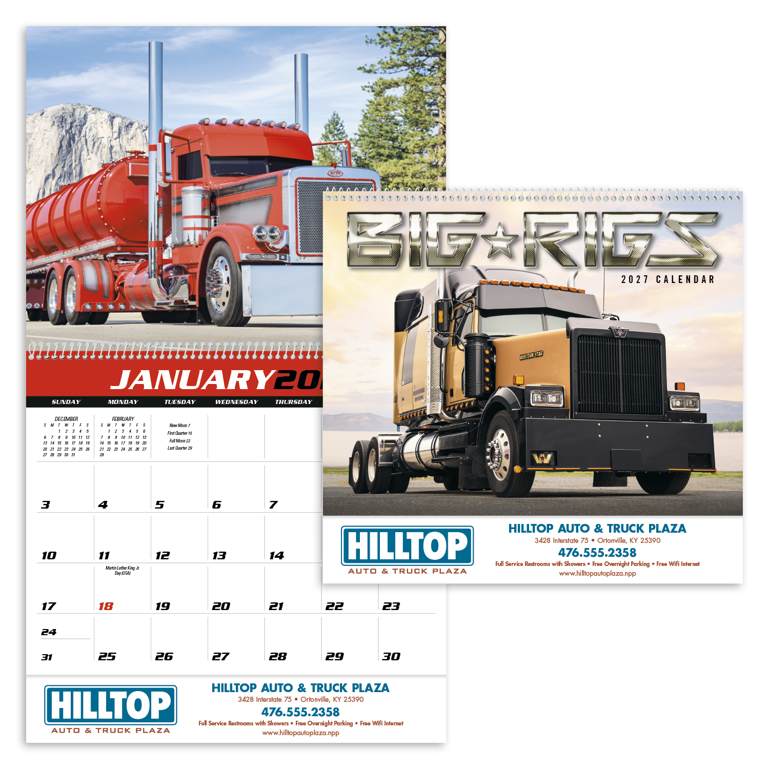 Triumph® Calendars Big Rigs Calendar 36