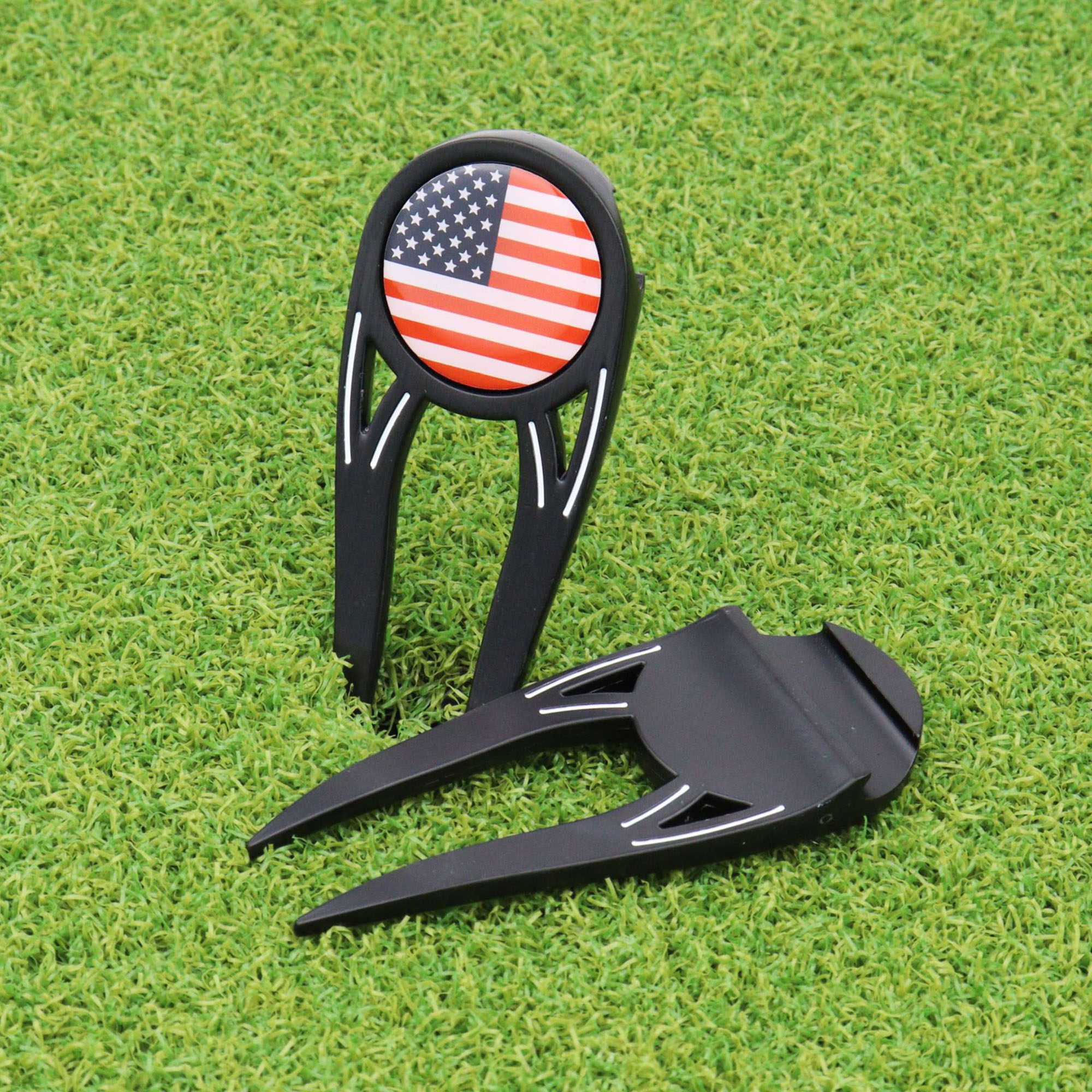 Epoxy Dome Golf Ball Marker Divot Tool 1
