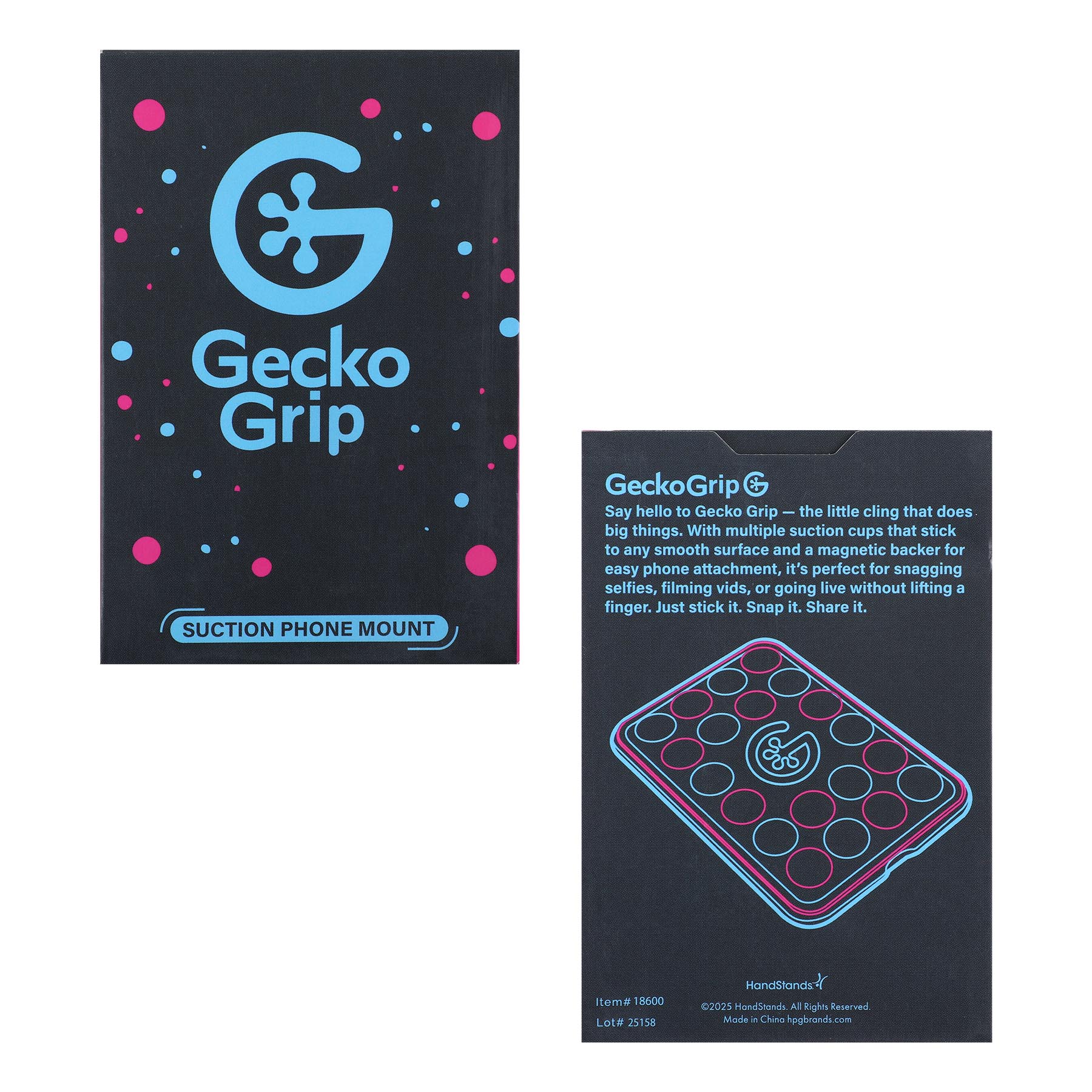 Gecko Grip Suction Phone Holder 8