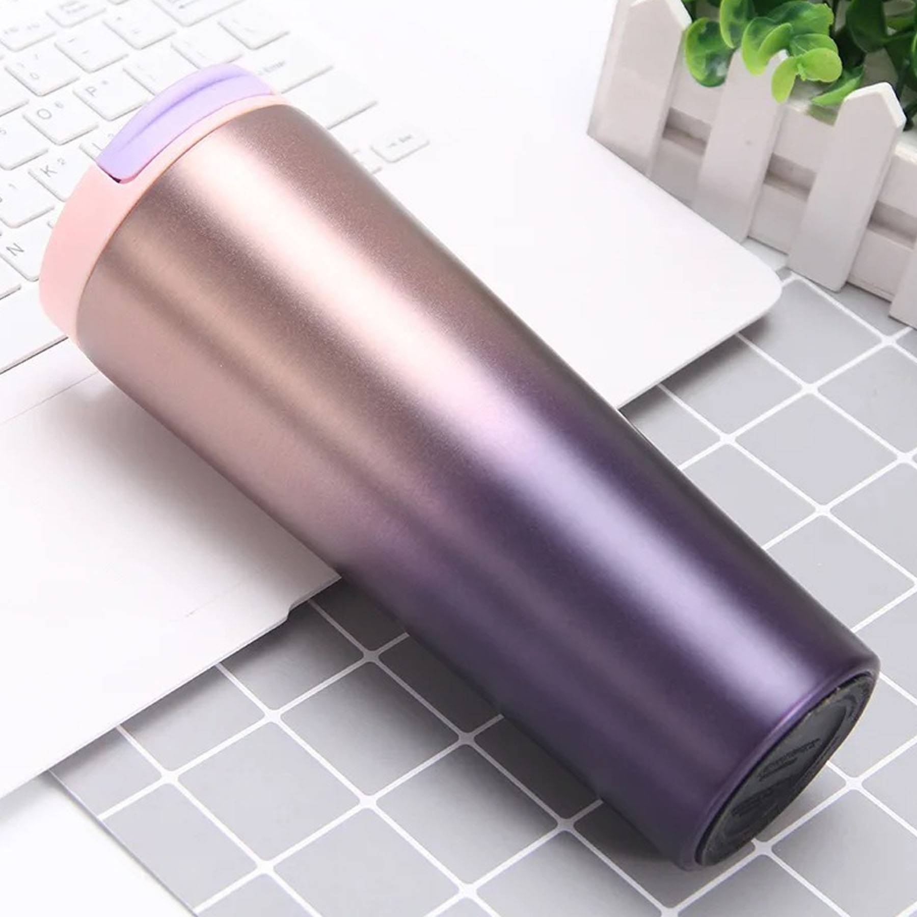 17.6 OZ Stainless Steel Beer Tumbler Water Bottle 5