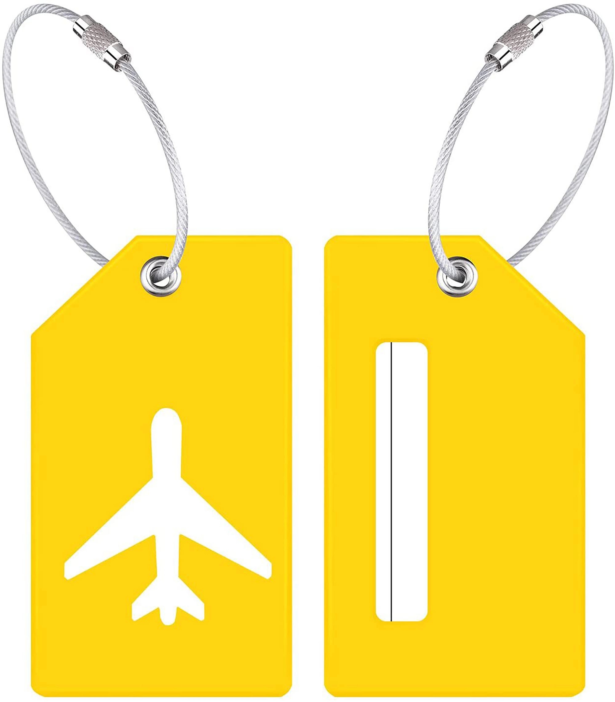 Silicone Luggage Tag with Name ID Card 6