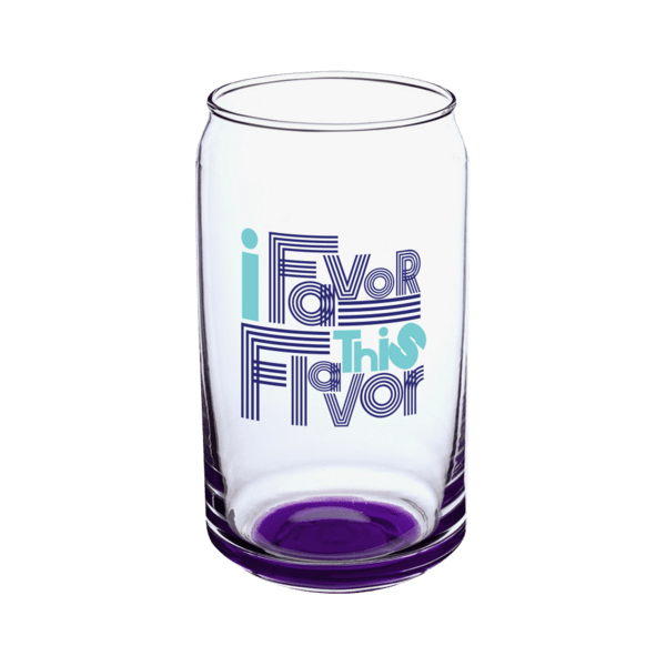 Crafty 16 oz ARC Can Shaped Beer Glasses 13