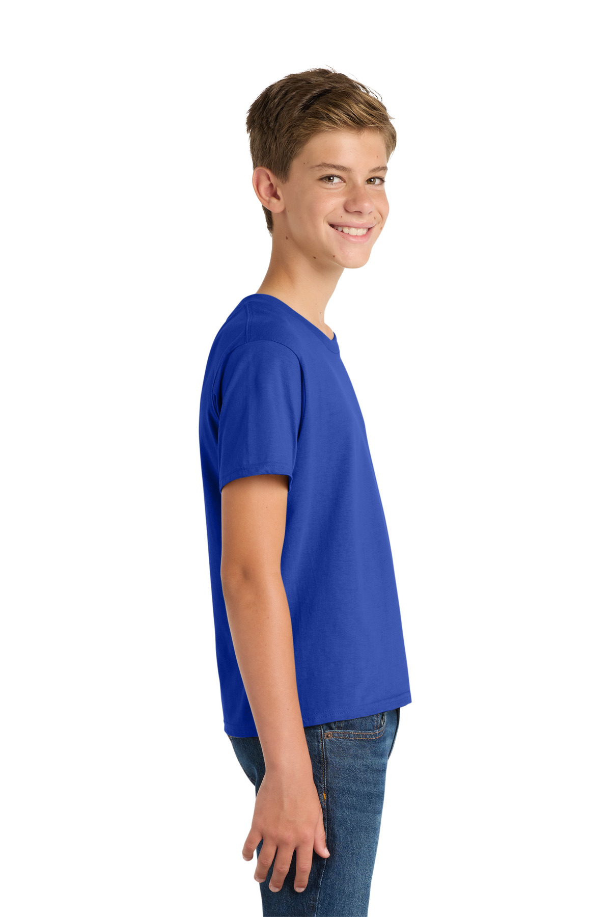 Port & Co Youth Fan Favorite Tee. PC450Y 110