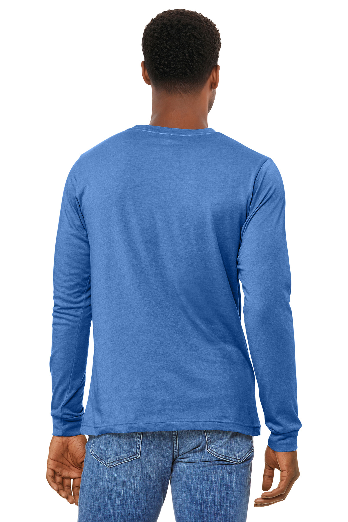 BELLA+CANVAS Unisex Heather CVC Long Sleeve Tee BC3501CVC 7