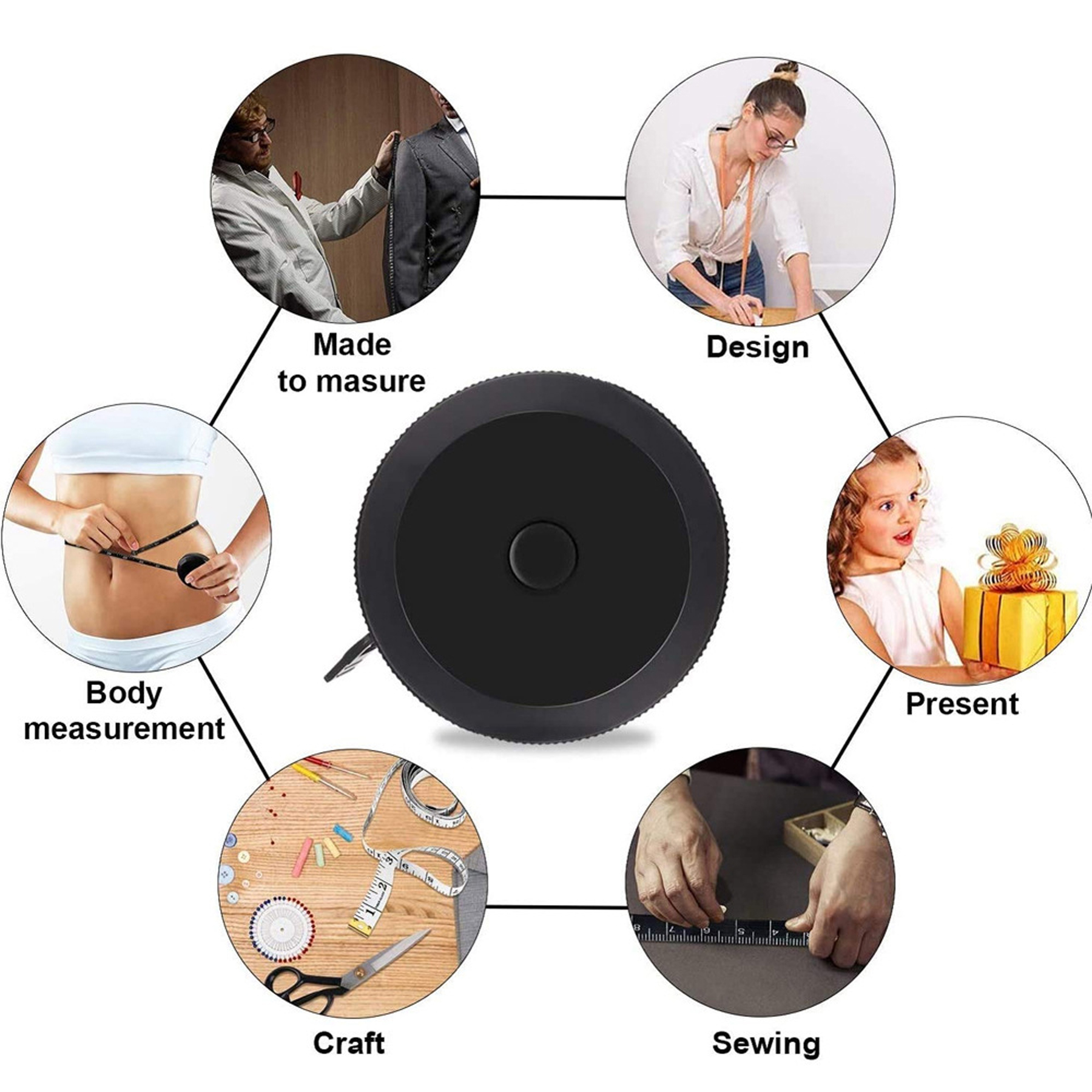 Flexible Sewing Measuring Tape 2