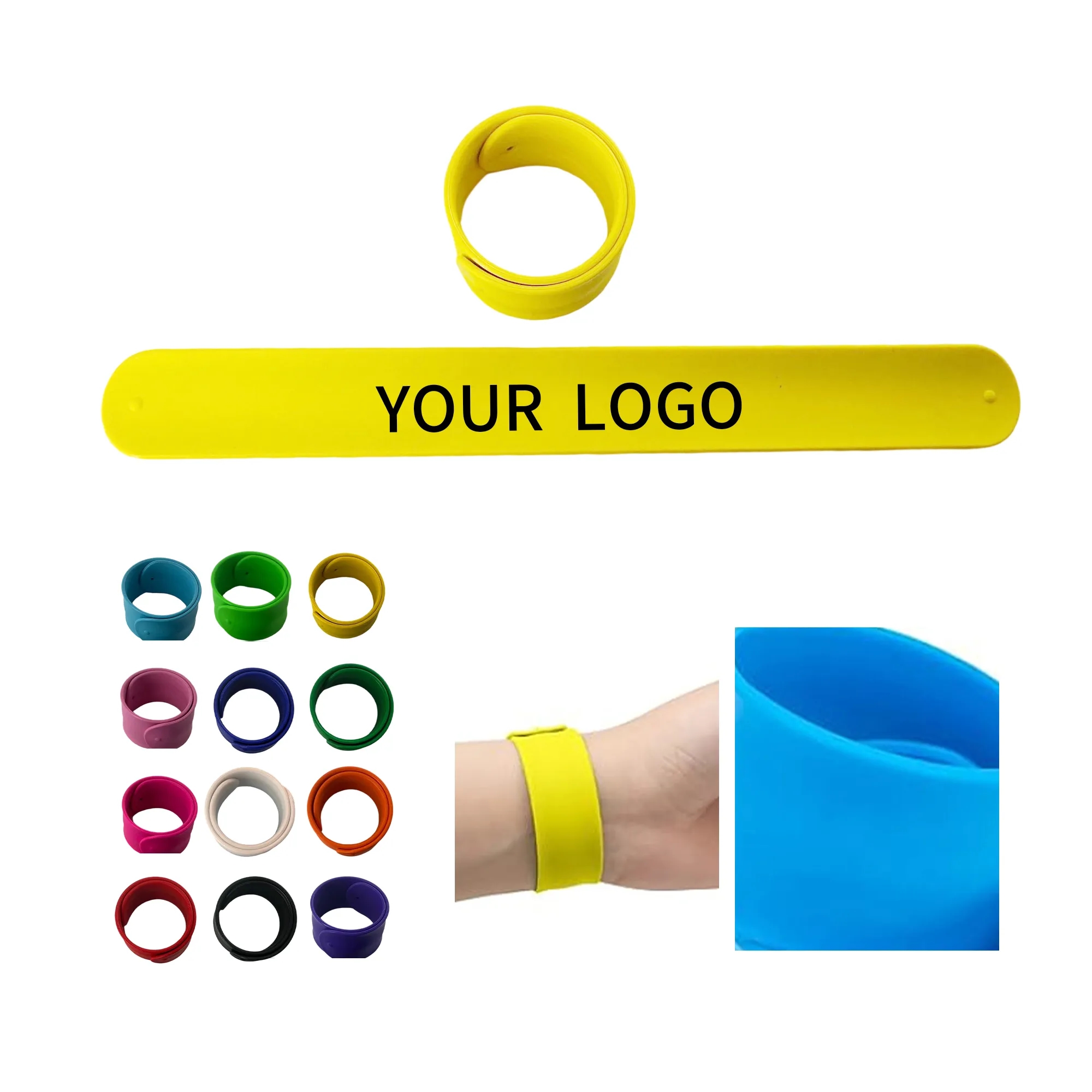 Fun Silicone Slap Wristband 9