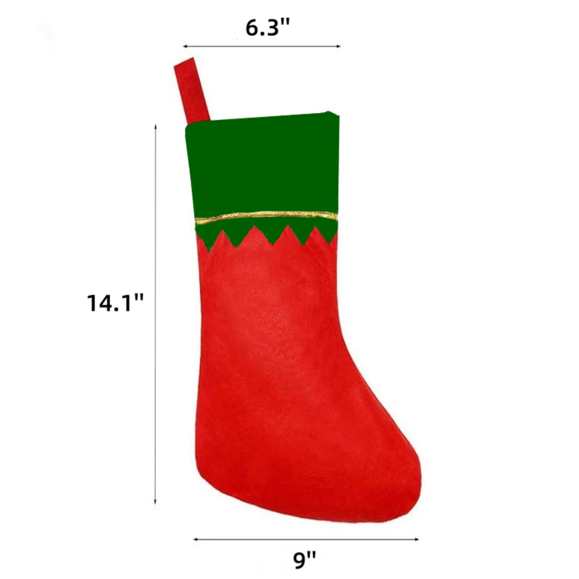 Christmas Stocking Santa Claus Gift Bag 2