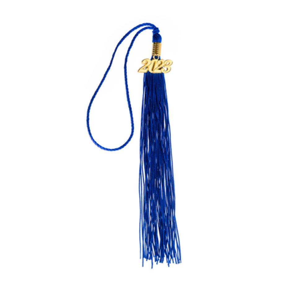 Royal Blue Graduation Tassel 2