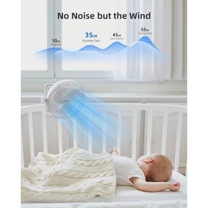 8 inch 1200mAh Battery Operated Fan 8