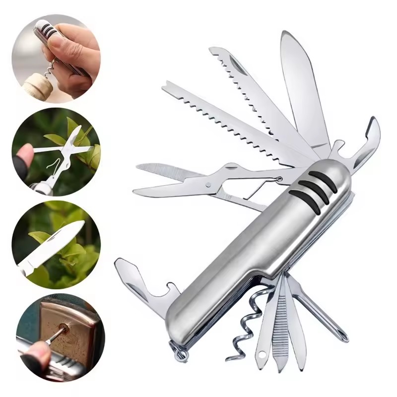 11-in-1 Pocket Knife Keychain 2