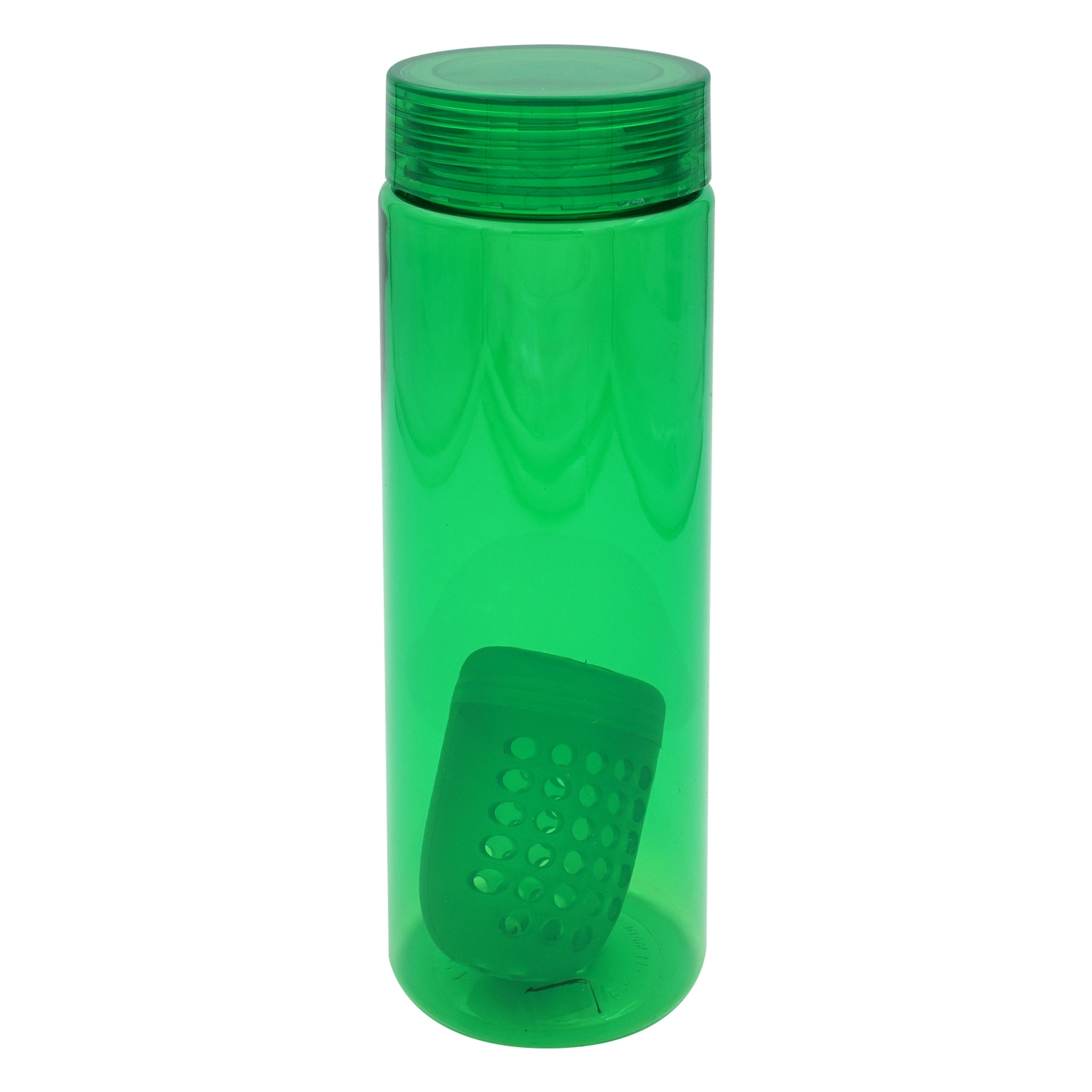 CLEAR VIEW 24 OZ. COLORFUL BOTTLE WITH FLOATING INFUSER 5