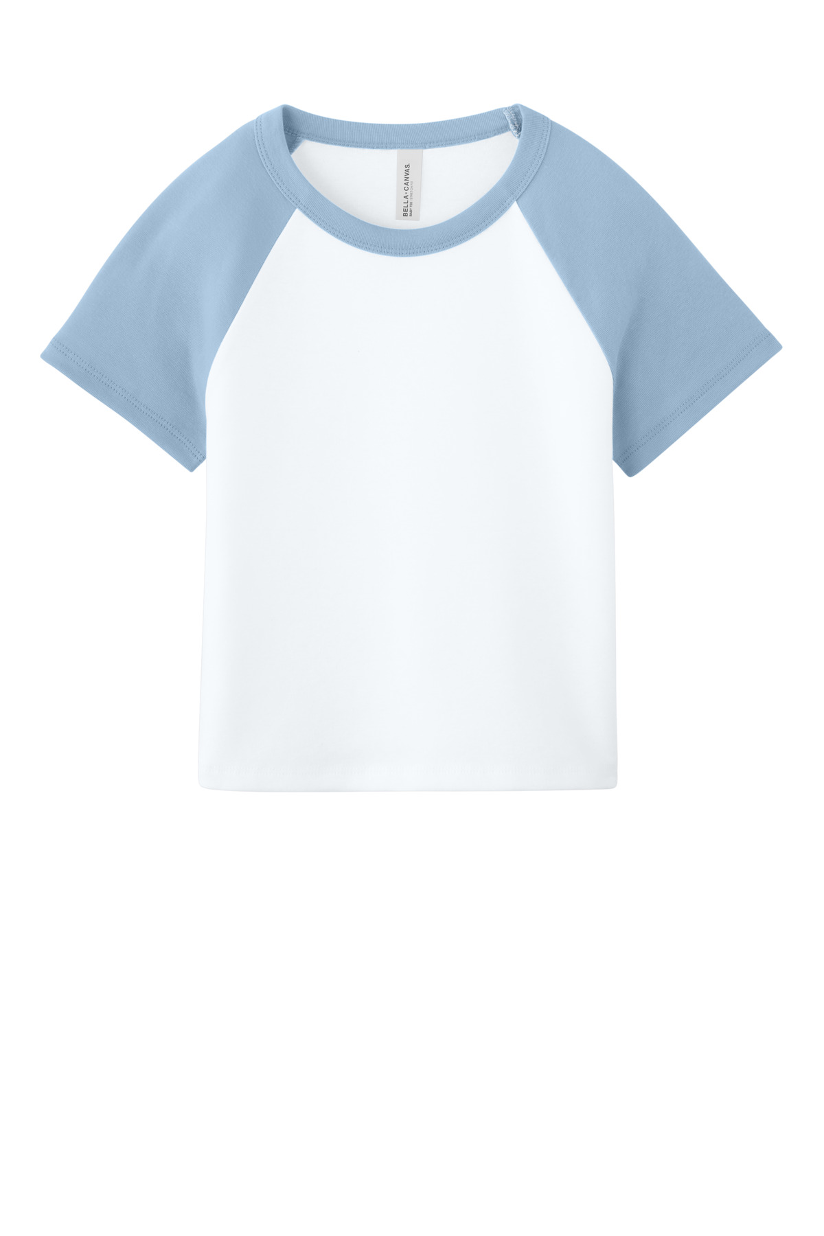 BELLA+CANVAS Women's Micro Rib Raglan Baby Tee BC1201 47