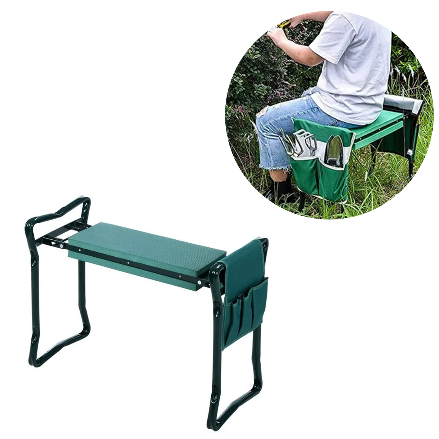 Folding Garden Seat & Kneeler 4
