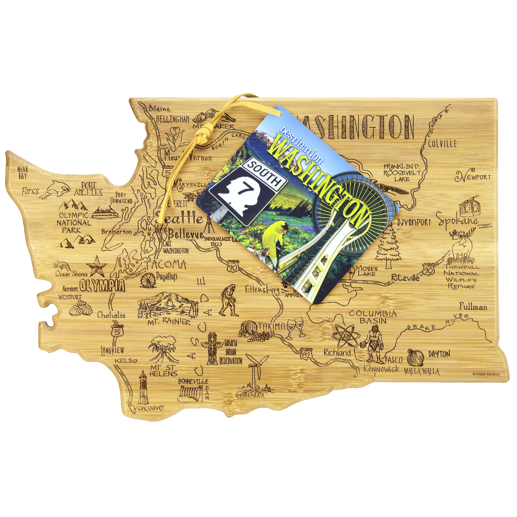 Destination Washington Cutting & Serving Board 6