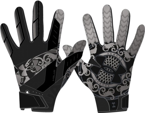 UA Blur LE Men's Football Gloves 2