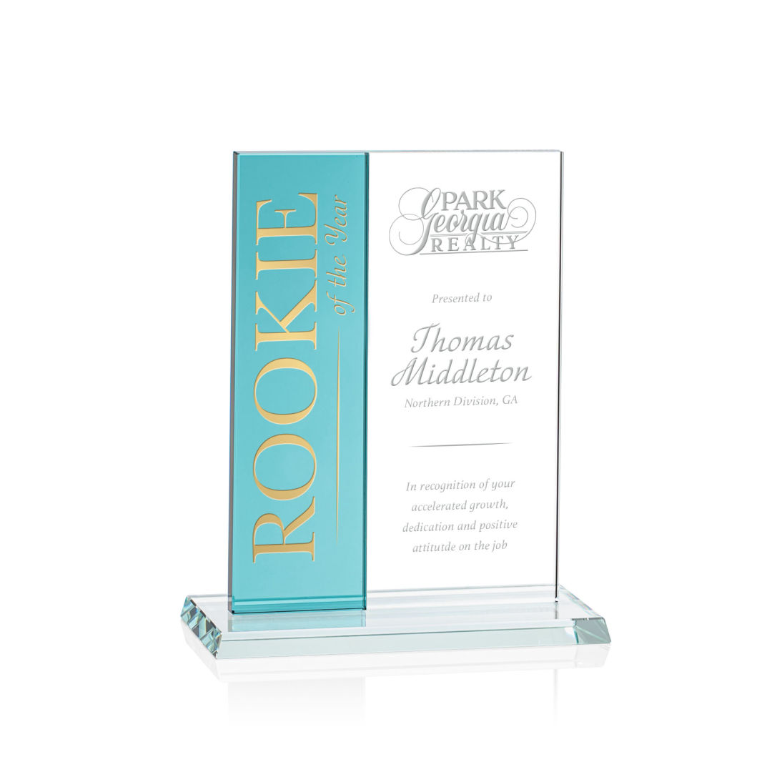 Composite Vertical Award - Teal 4