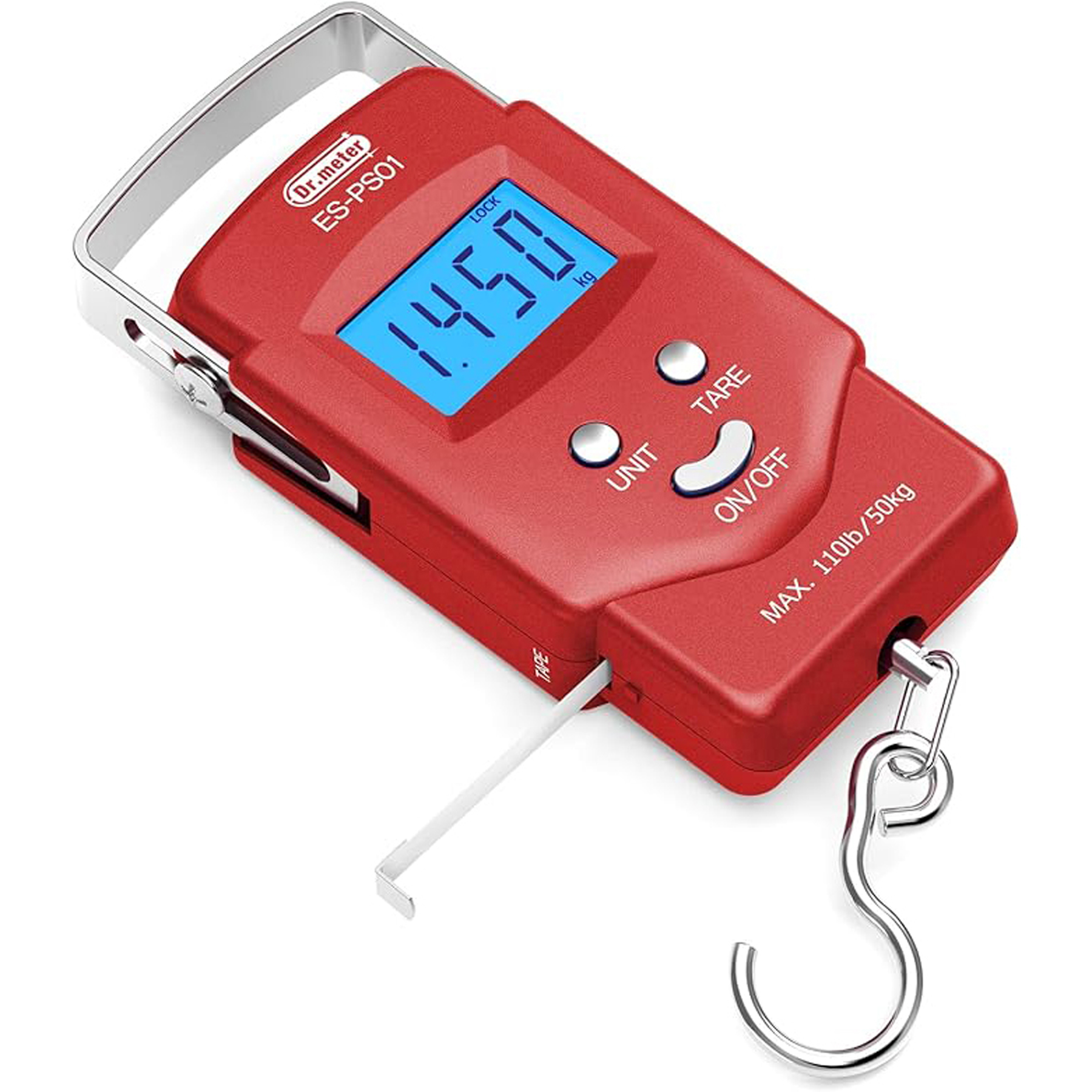 Digital Fishing Luggage Scale with Backlit LCD 3