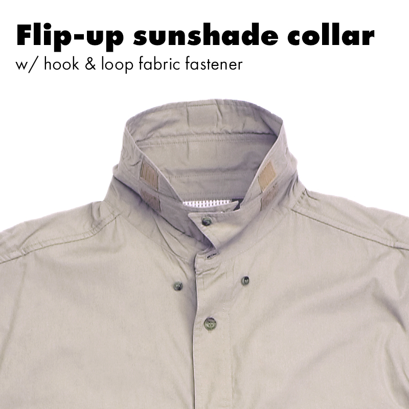 Cotton Poplin Fishing Shirt - Long Sleeve 7
