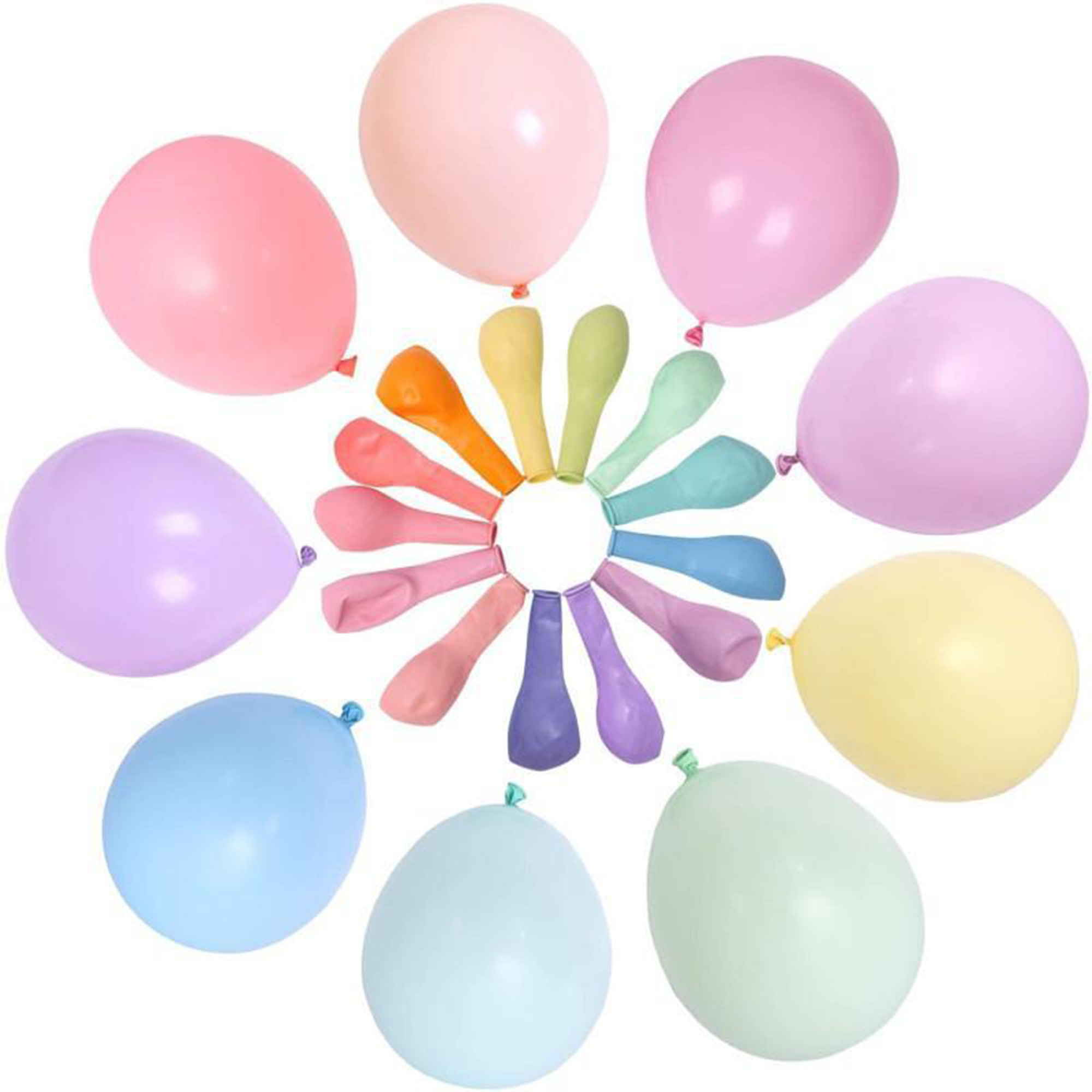 8"Dia Customizable Round Rubber Decoration Balloons 3
