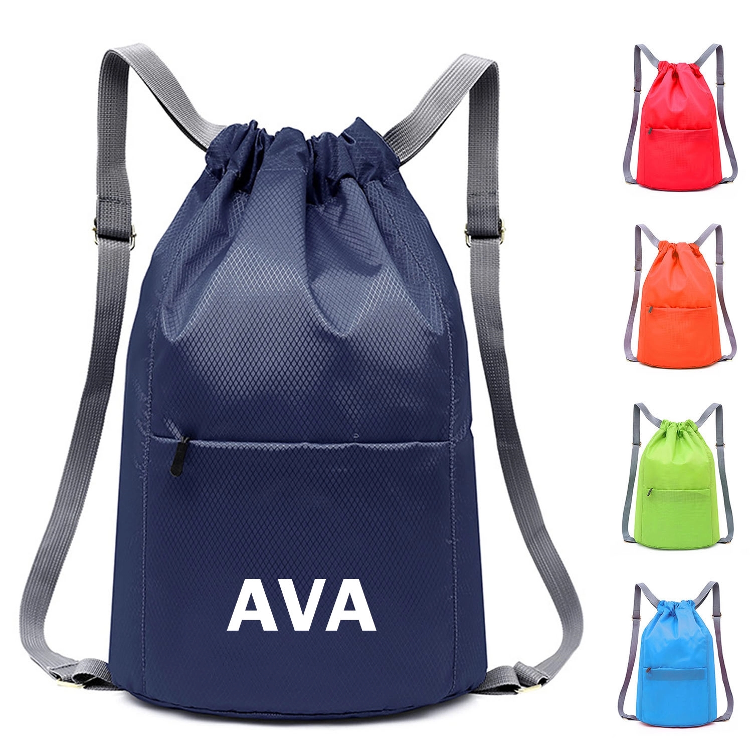 Sports Drawstring Basketball Backpack 3