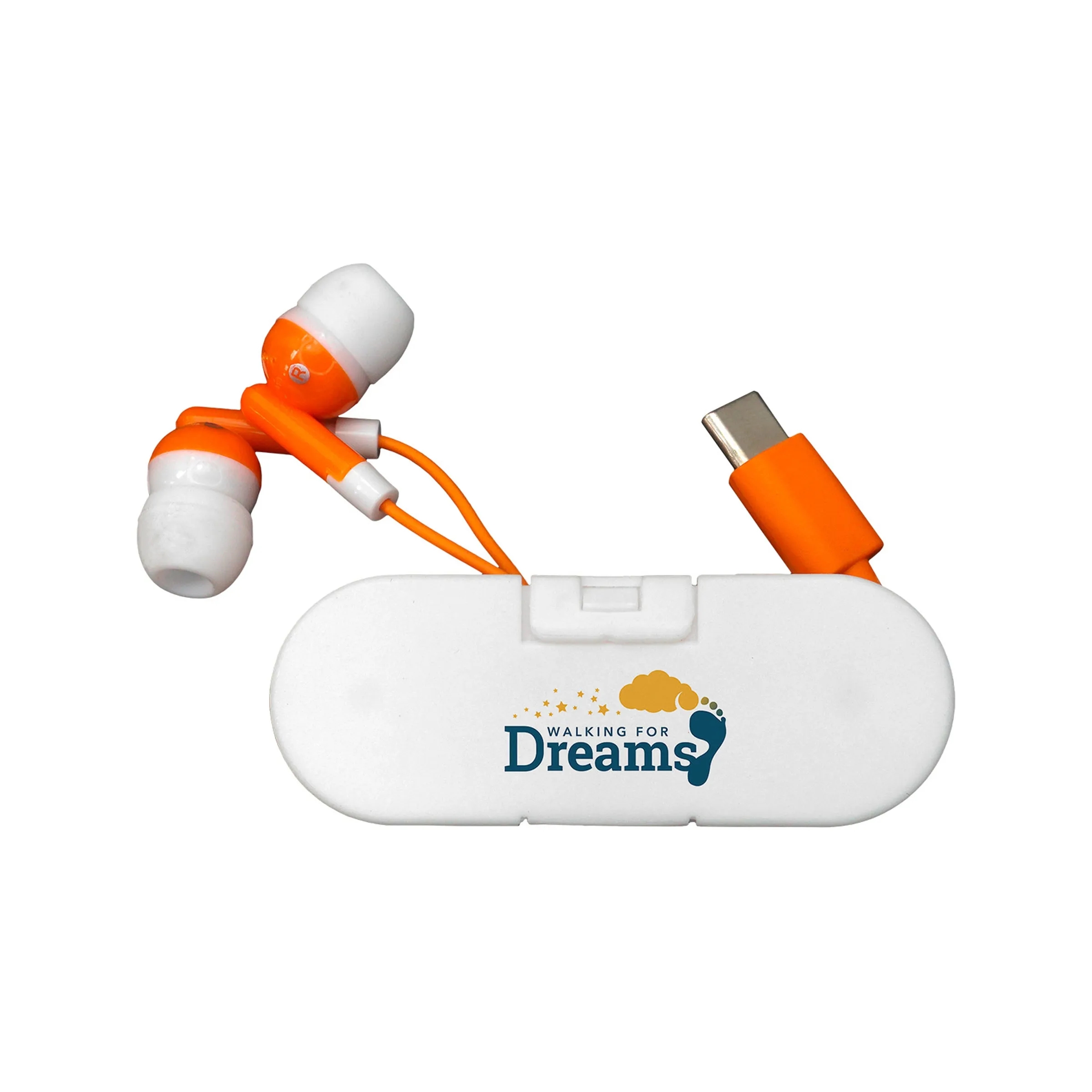 Type C Ear Bud Wrap Phone Stand 10