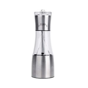 2 In 1 Manual Salt And Pepper Mill Grinder With Adjustable Grind Level 9