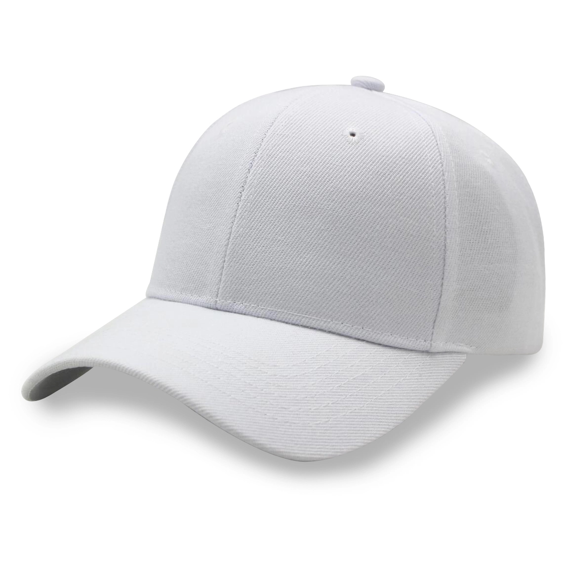 Baseball Cap 6 Panels Poly Twill Constructed