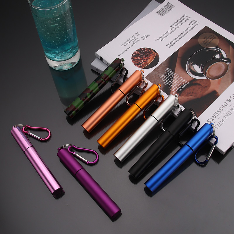 Collapsible Portable Metal Straw 3