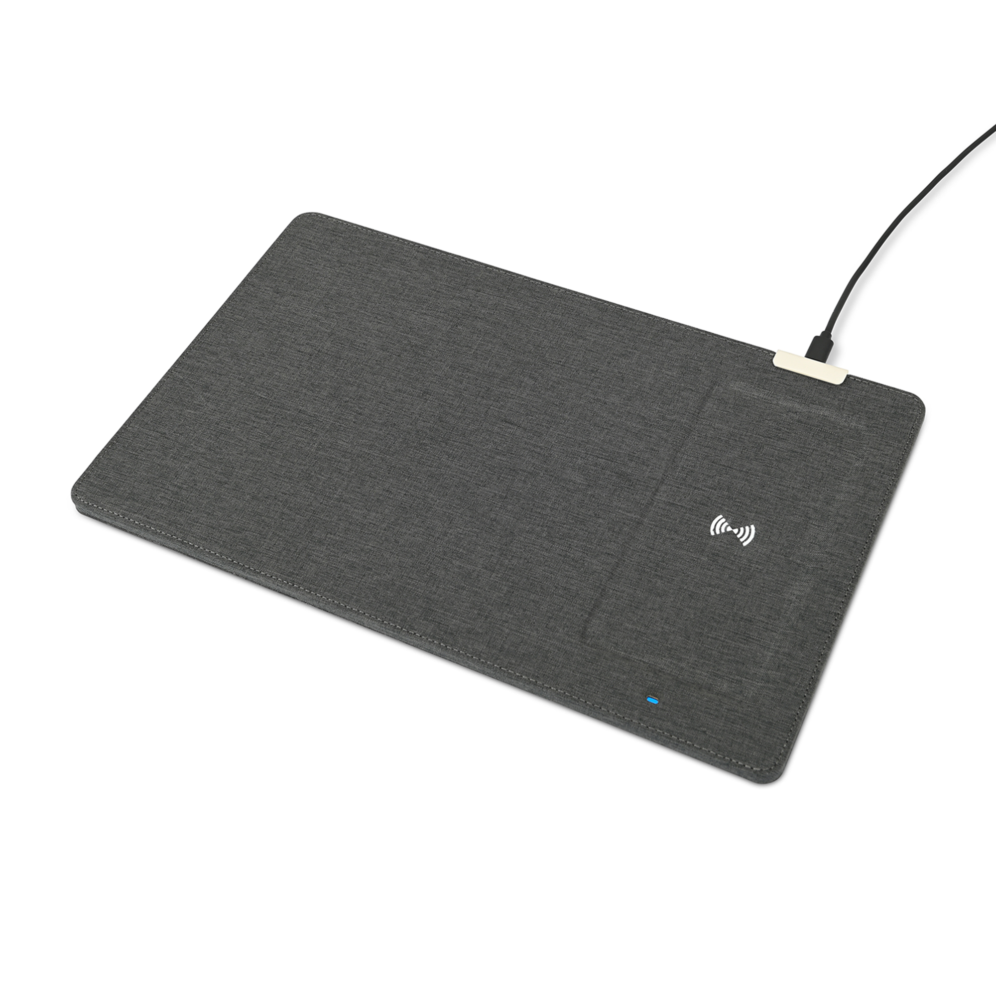 Eden Recycled Polyester Wireless Charging Mouse Pad 9
