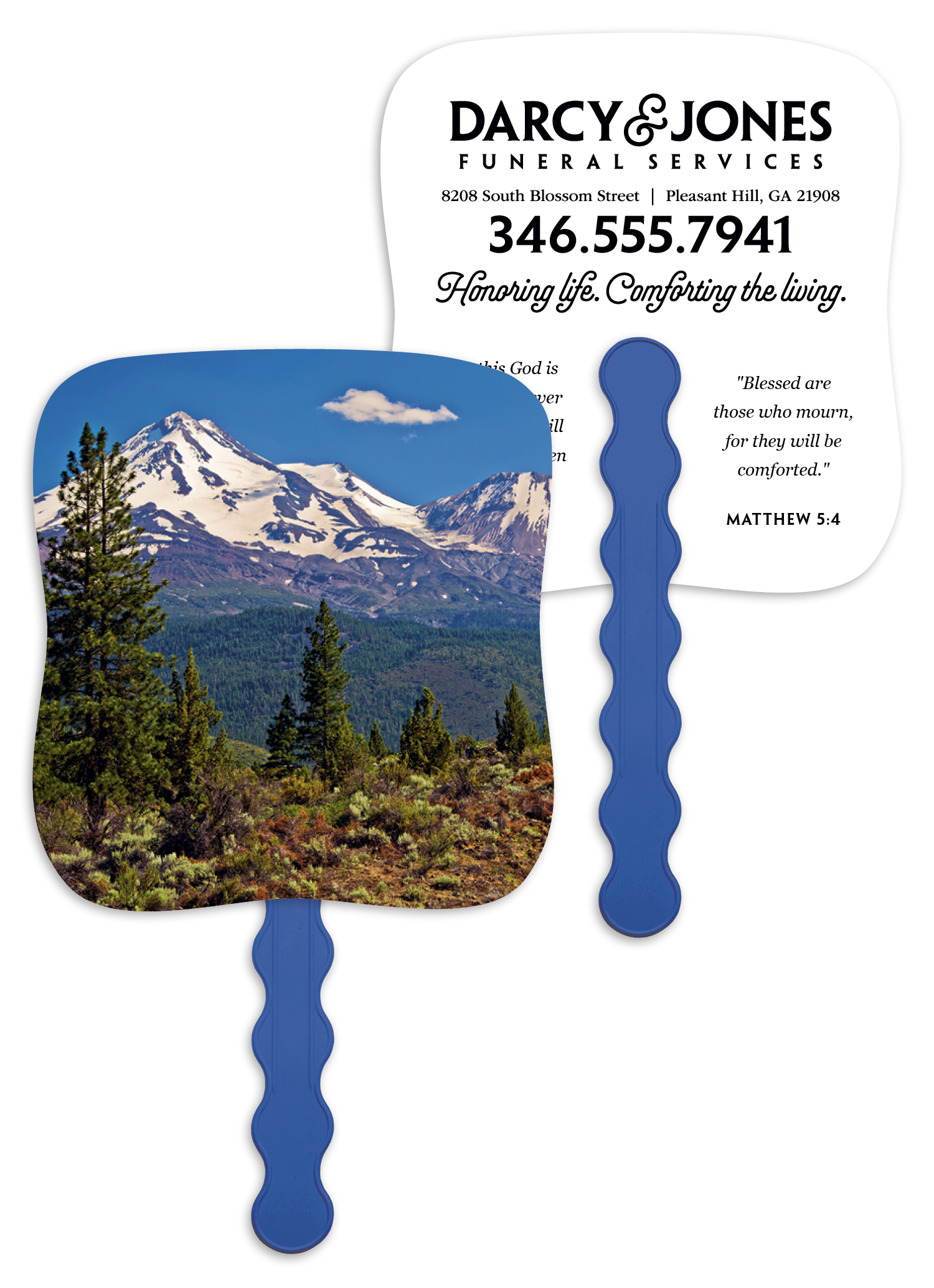 Skinner & Kennedy® Peak Reflections - Pictorial Fan 12