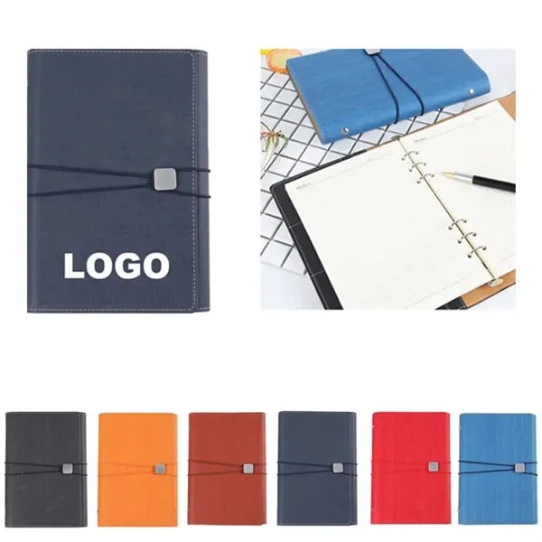 Reusable Cover Smart Business Leather Notebook