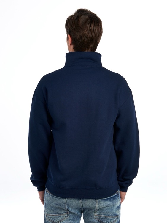 JERZEES Super Sweats® NuBlend® Unisex Quarter-Zip Cadet Collar Sweatshirt 2