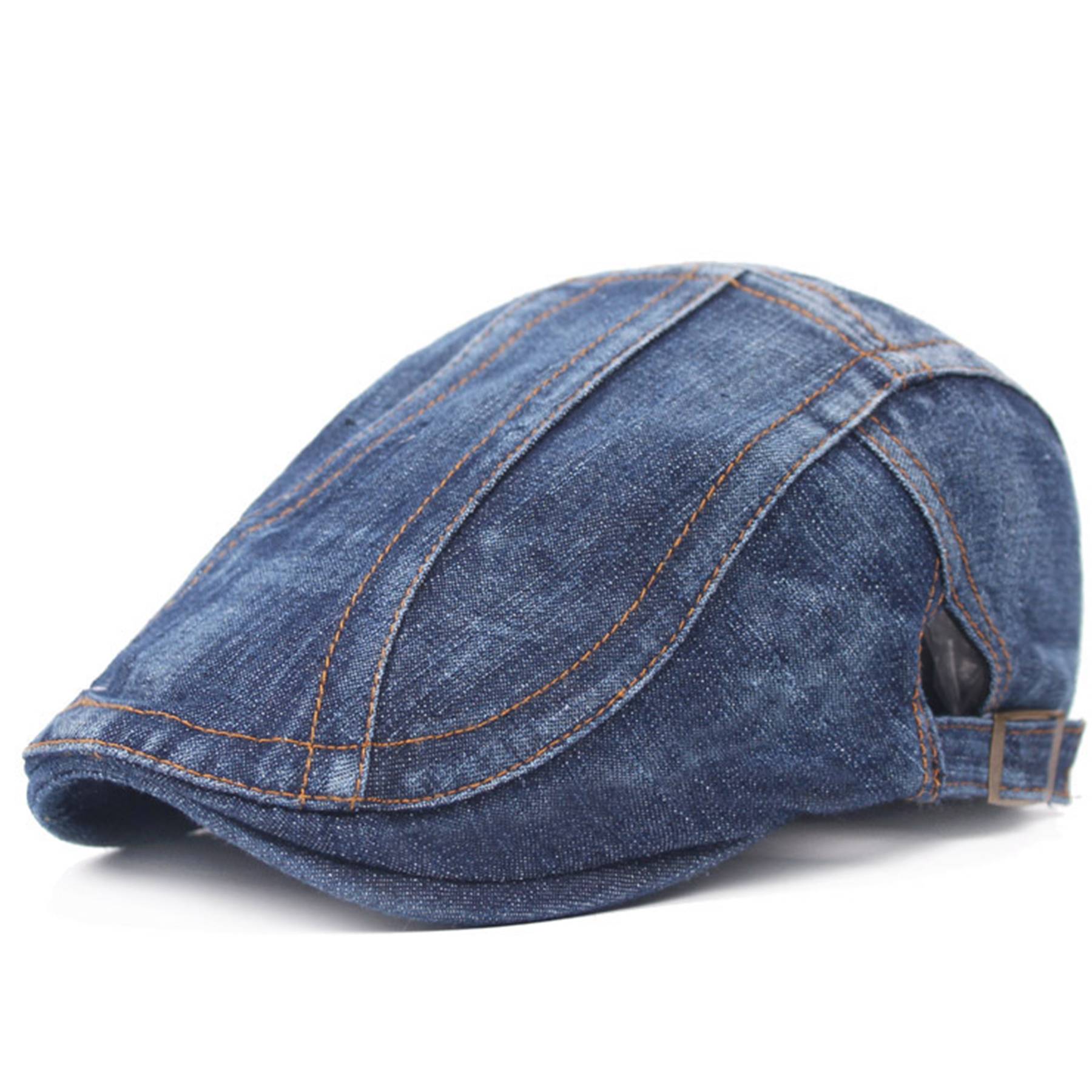 Denim Newsboy Cap for Men Women 7