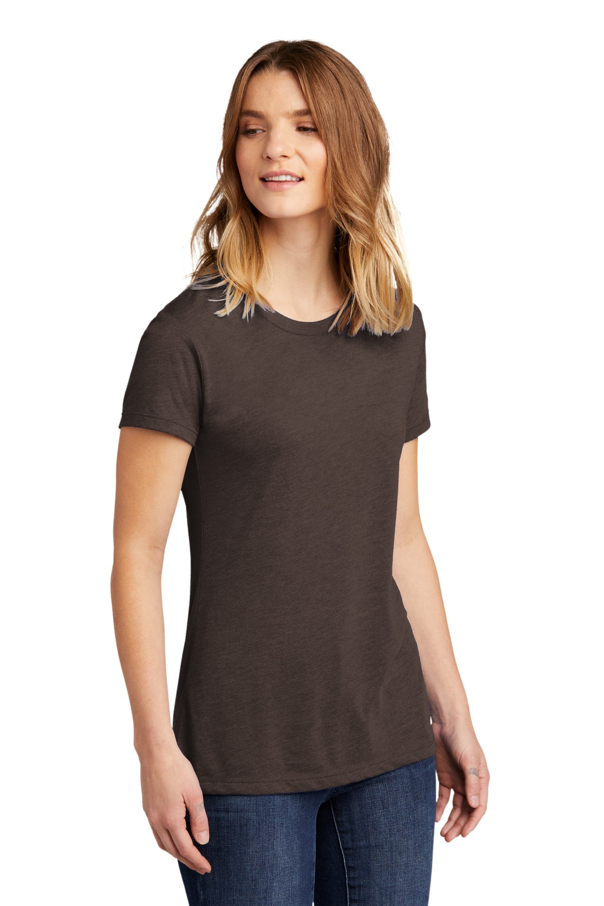 Next Level Apparel Women's CVC Tee. NL6610 71