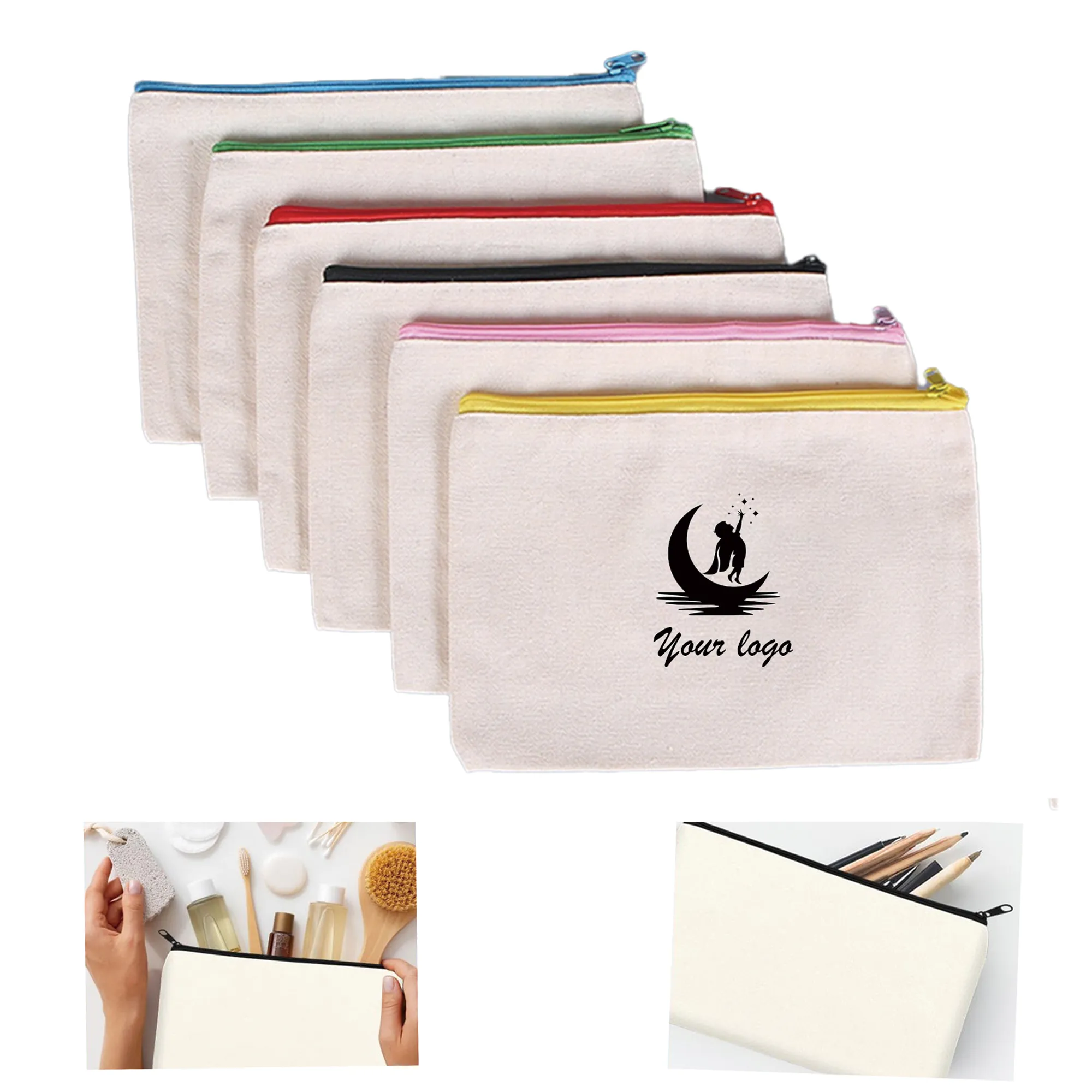 Student Portable Large-Capacity Pencil Case