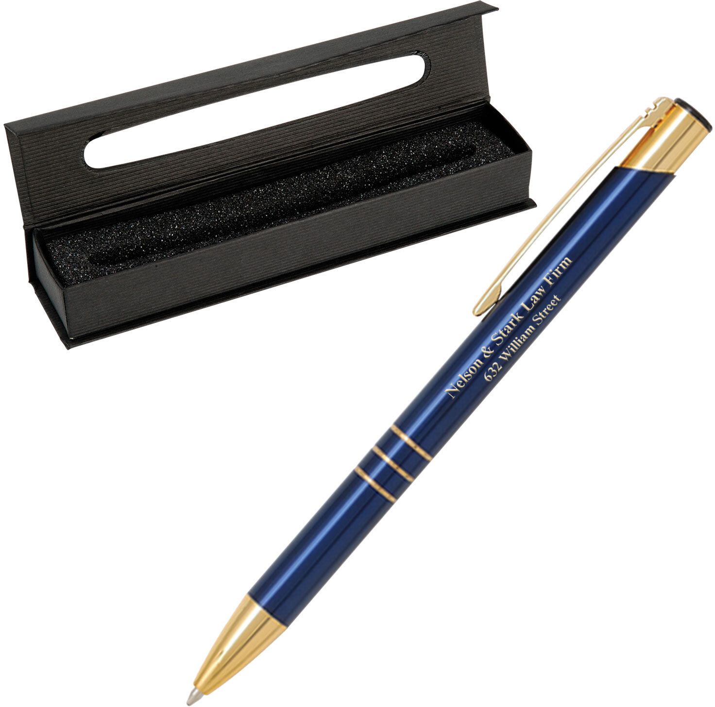GOLD DELANE PEN WITH GIFT BOX