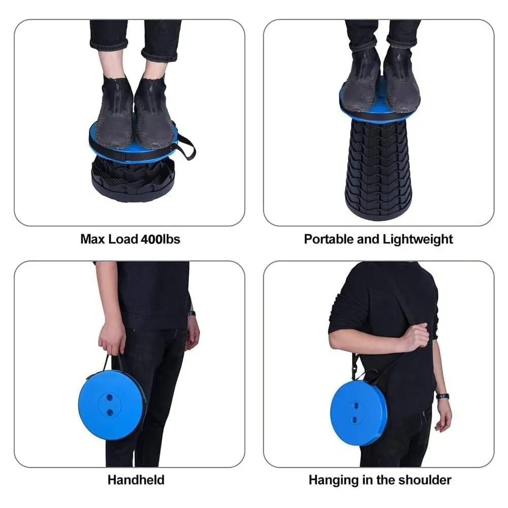 Portable Telescoping Foldable Camping Stool 4