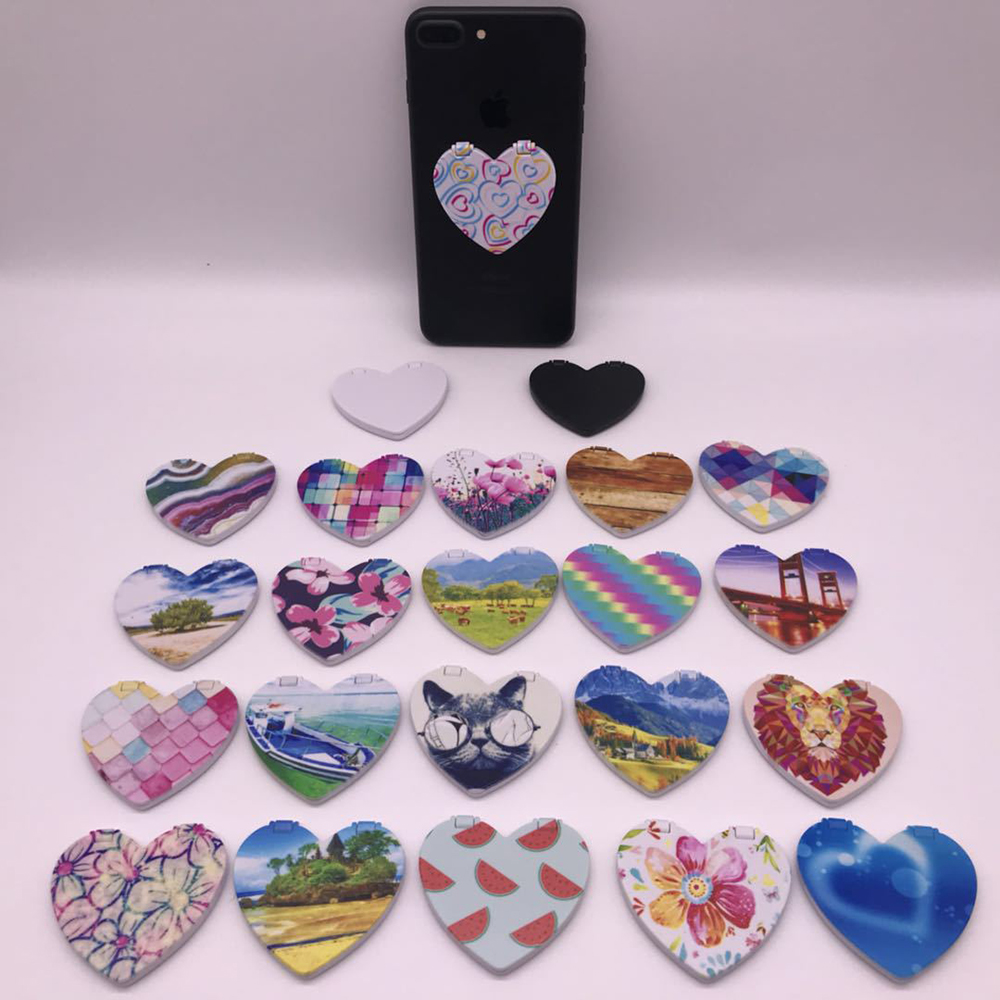 Cell phone holder with mirror 2