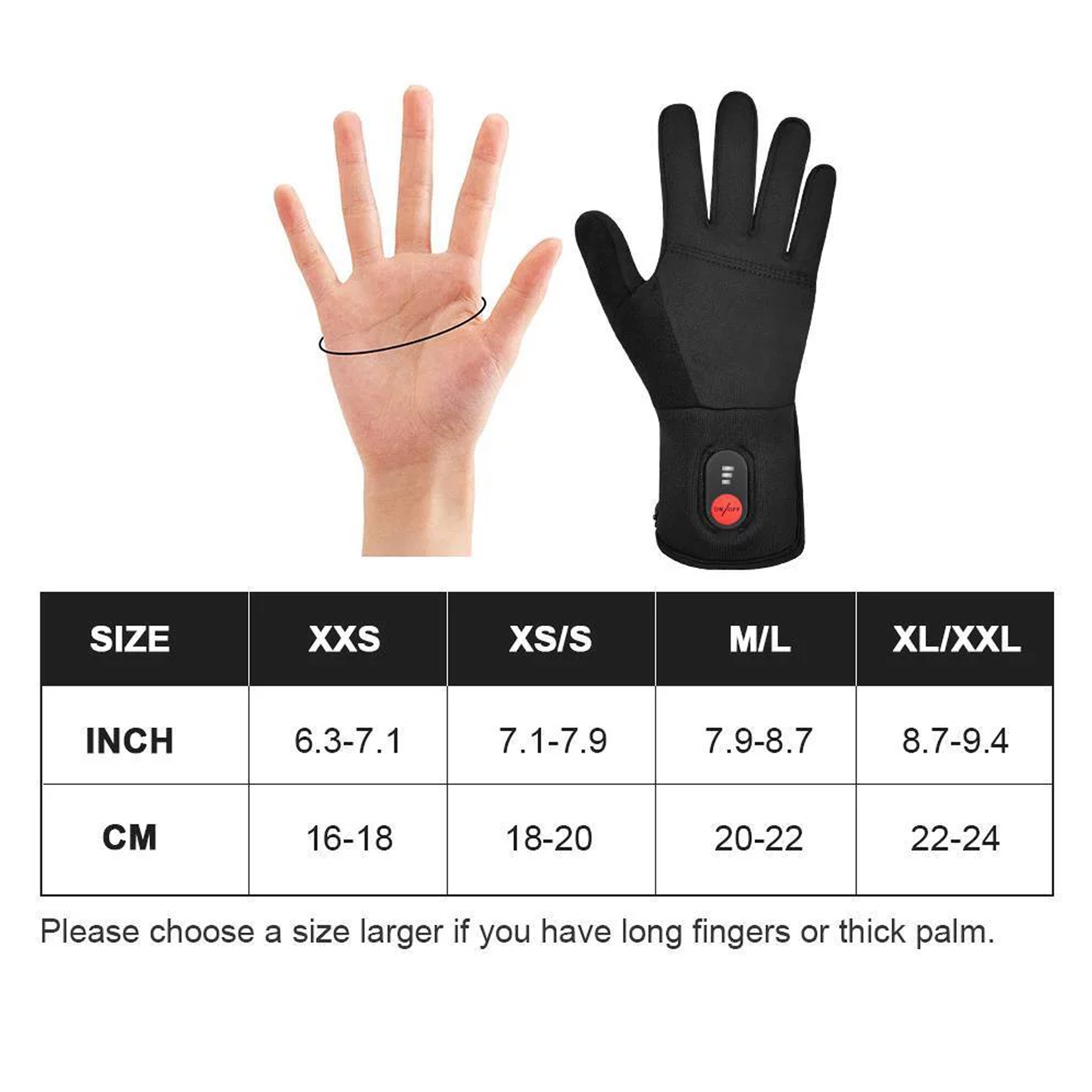 Rechargeable Heated Gloves 3