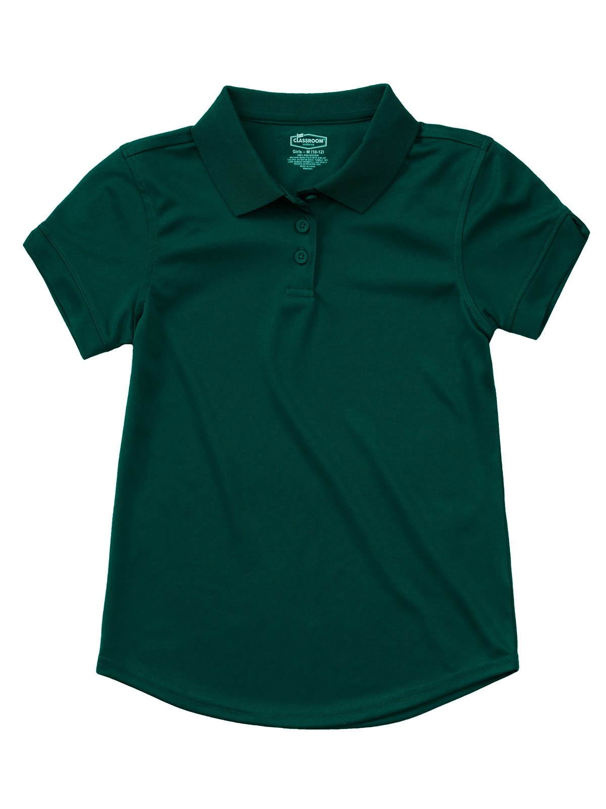 Classroom Uniforms - Girls' Short Sleeve Moisture Wicking Polo 7