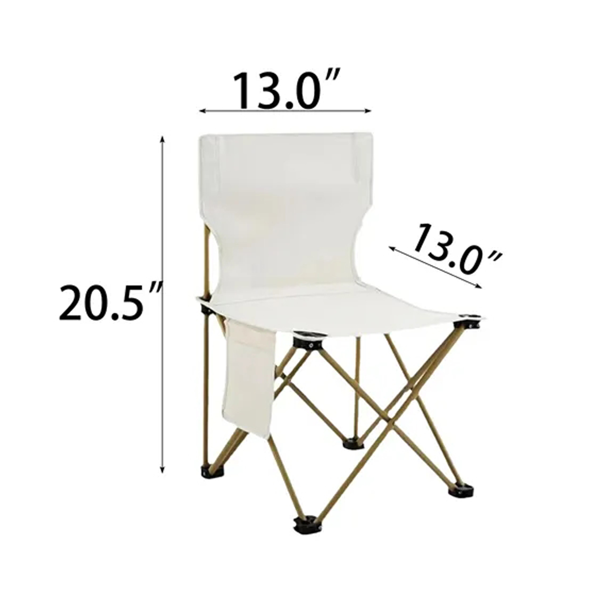 Portable Outdoor Folding Chair with Convenient Pocket 2
