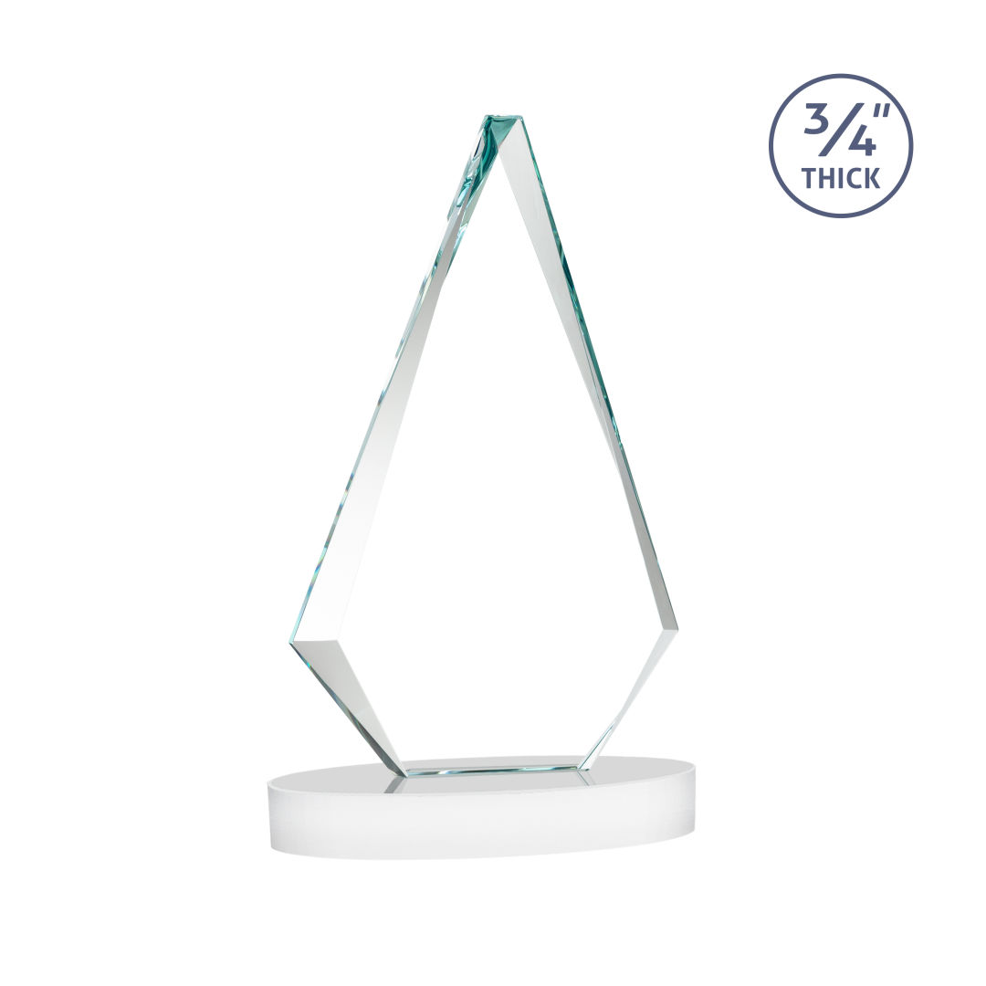 Windsor VividPrint™ Award on Alberton Base - White 5
