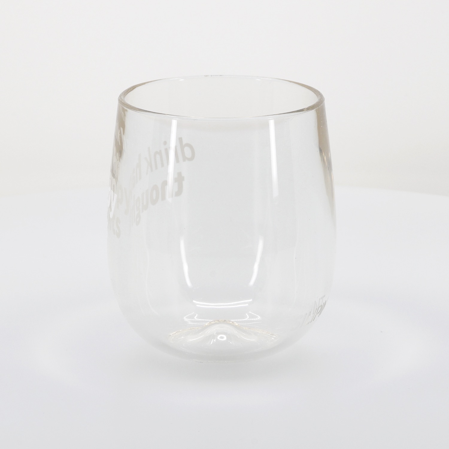Silipint® Clear Stemless Wine Glass - 12 oz. 30