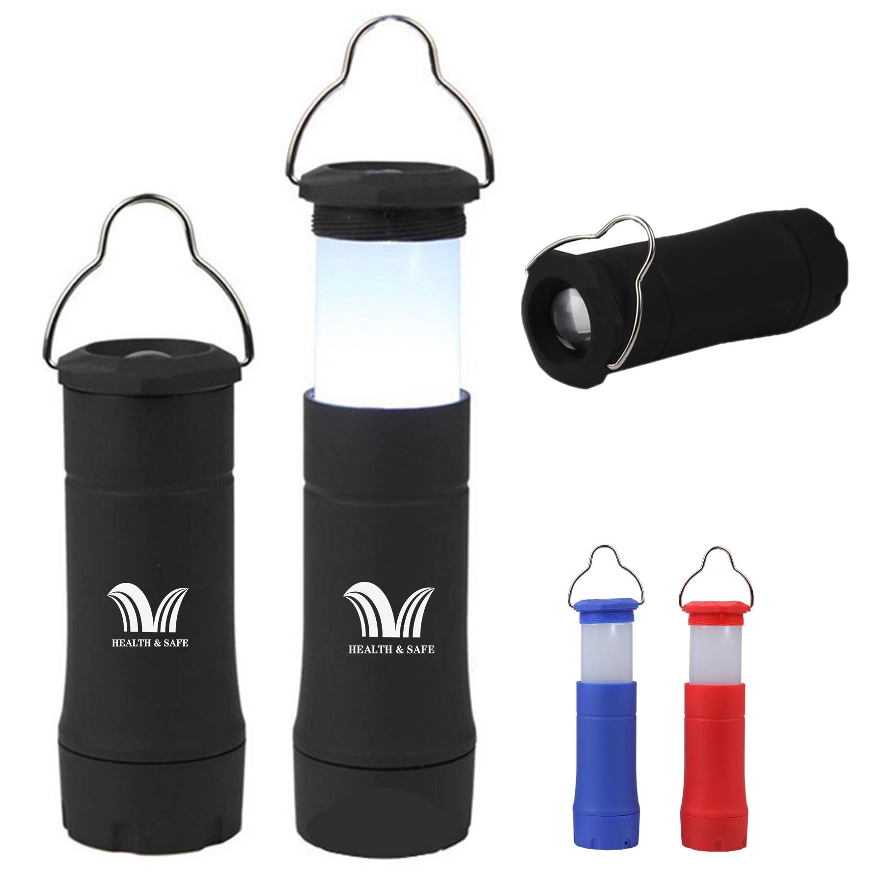 2 In 1 Camping Lantern With Flashlight 2
