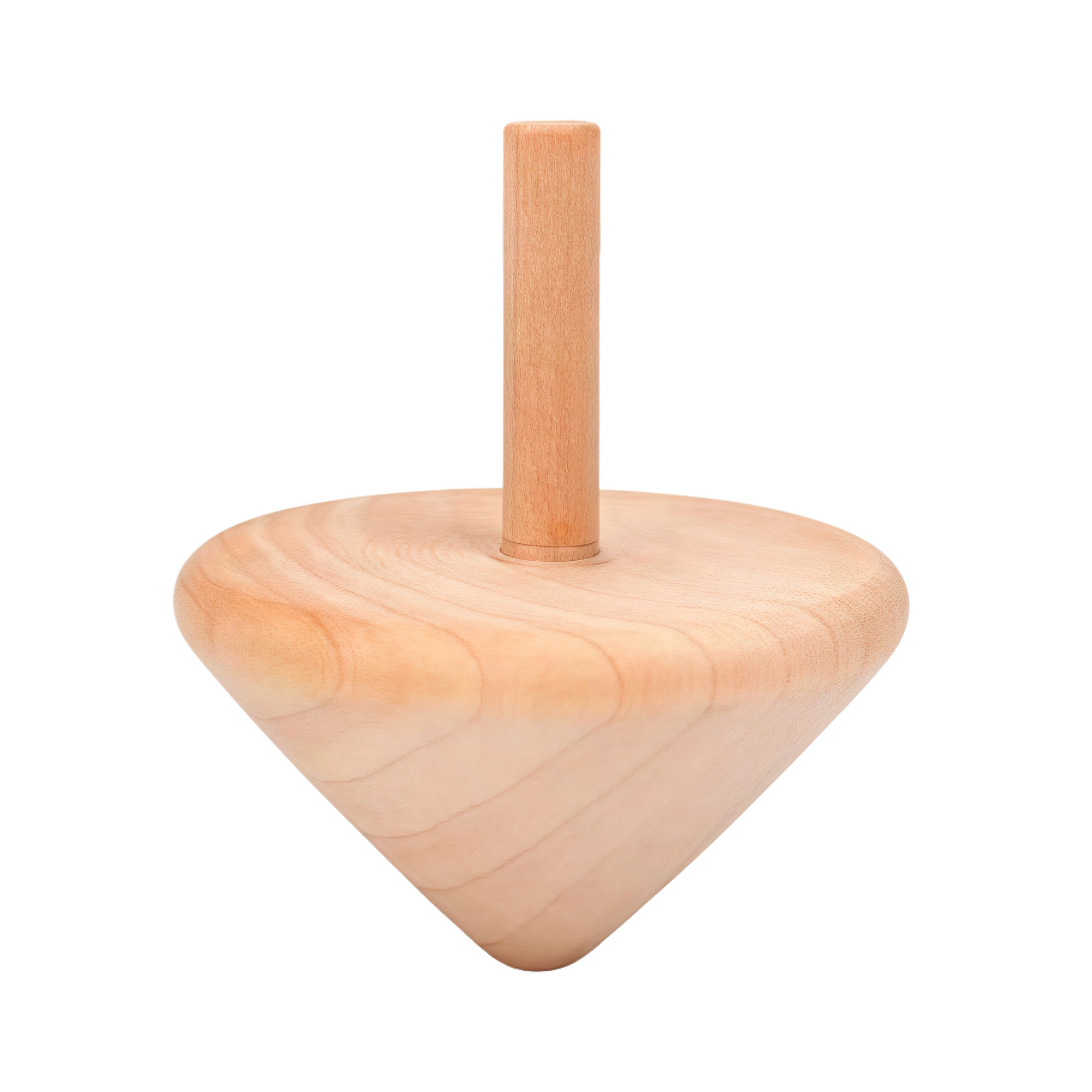 DIY Wooden Spinning Top for Kids - Hand Painted Traditional Wood Finger Spin Top Toy 1