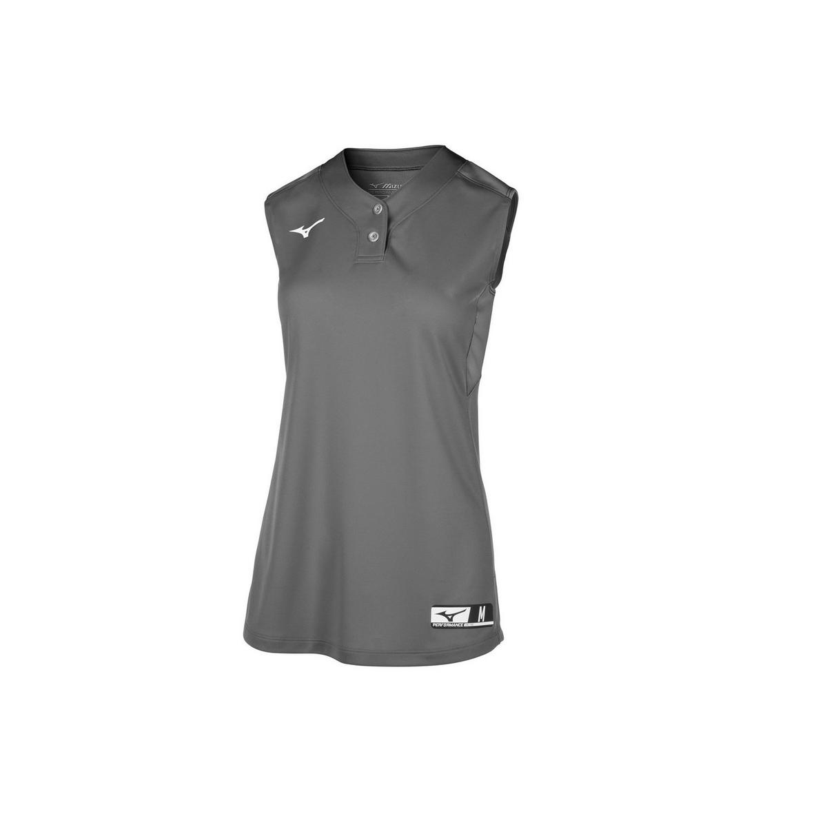 Women's AEROLITE 2-Button Sleeveless Softball Jersey 4