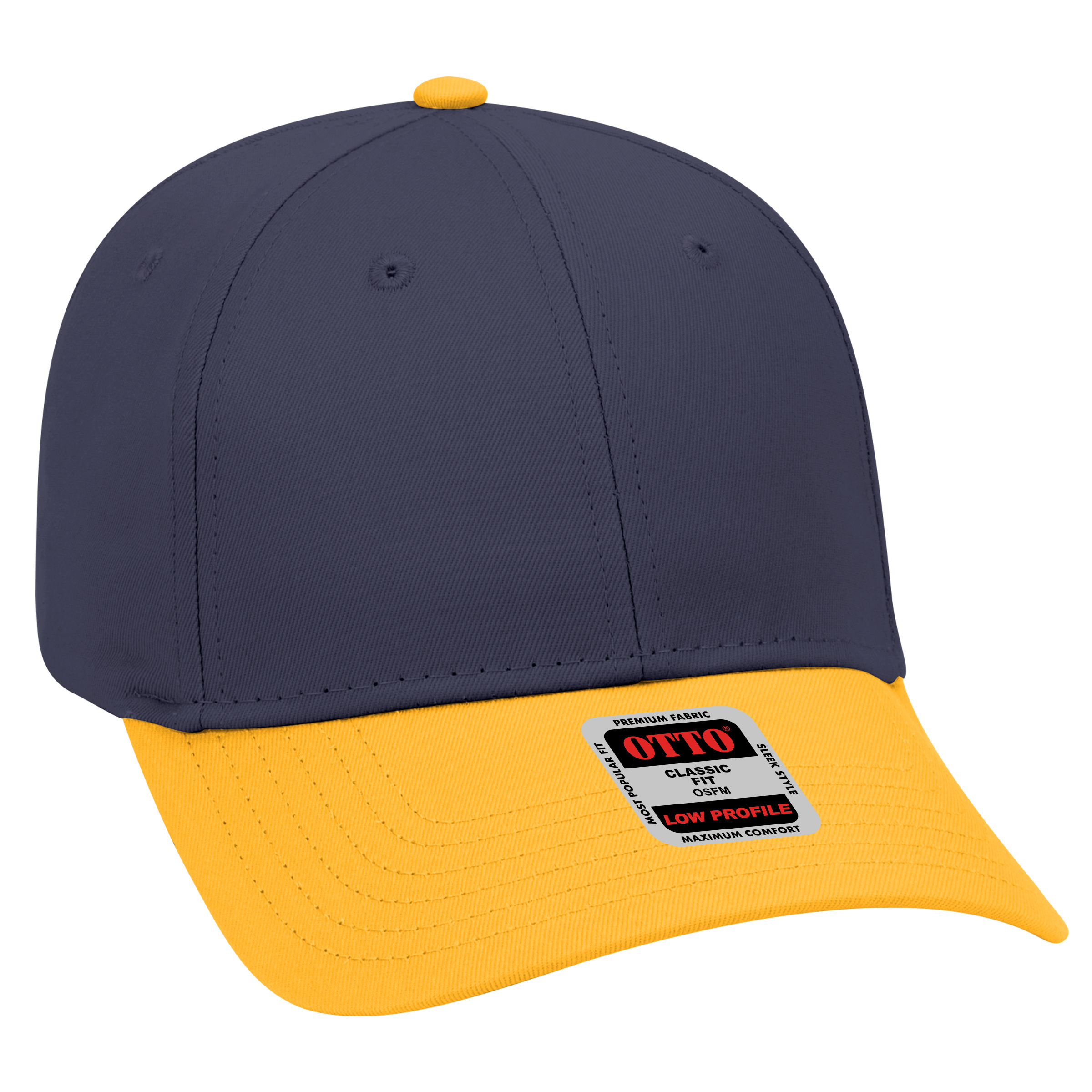 OTTO CAP® 6 Panel Low Profile Baseball Cap 65